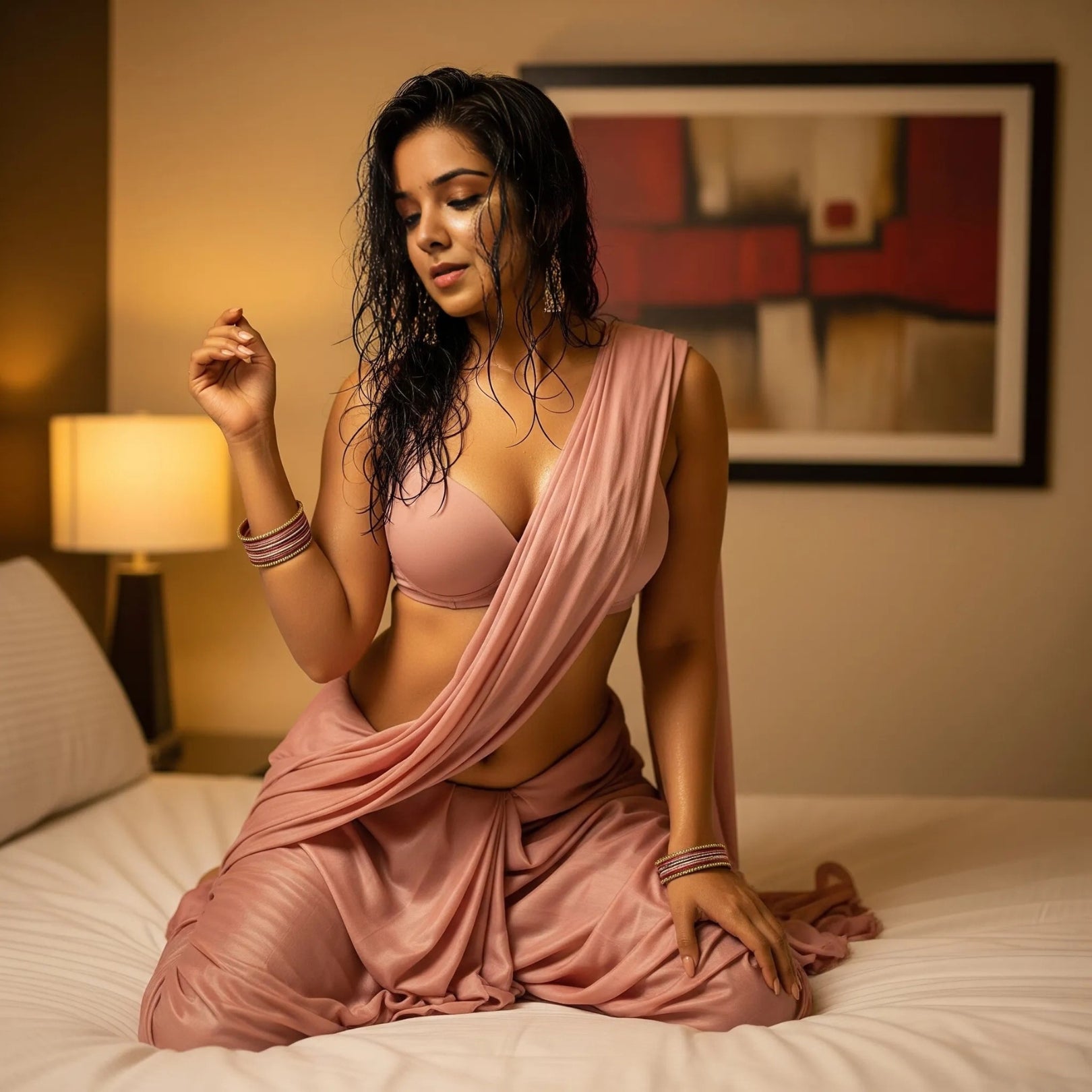 Wrapped in Desire After Dark Saree