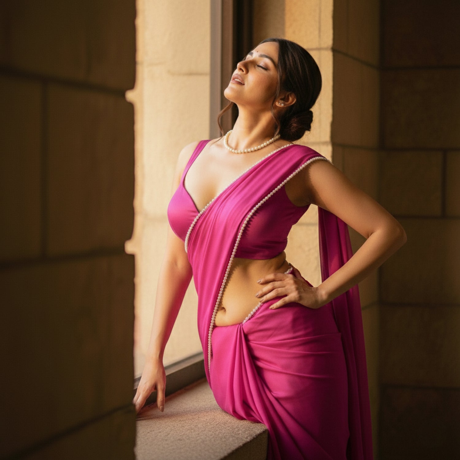 Pearl Desire After Dark Saree