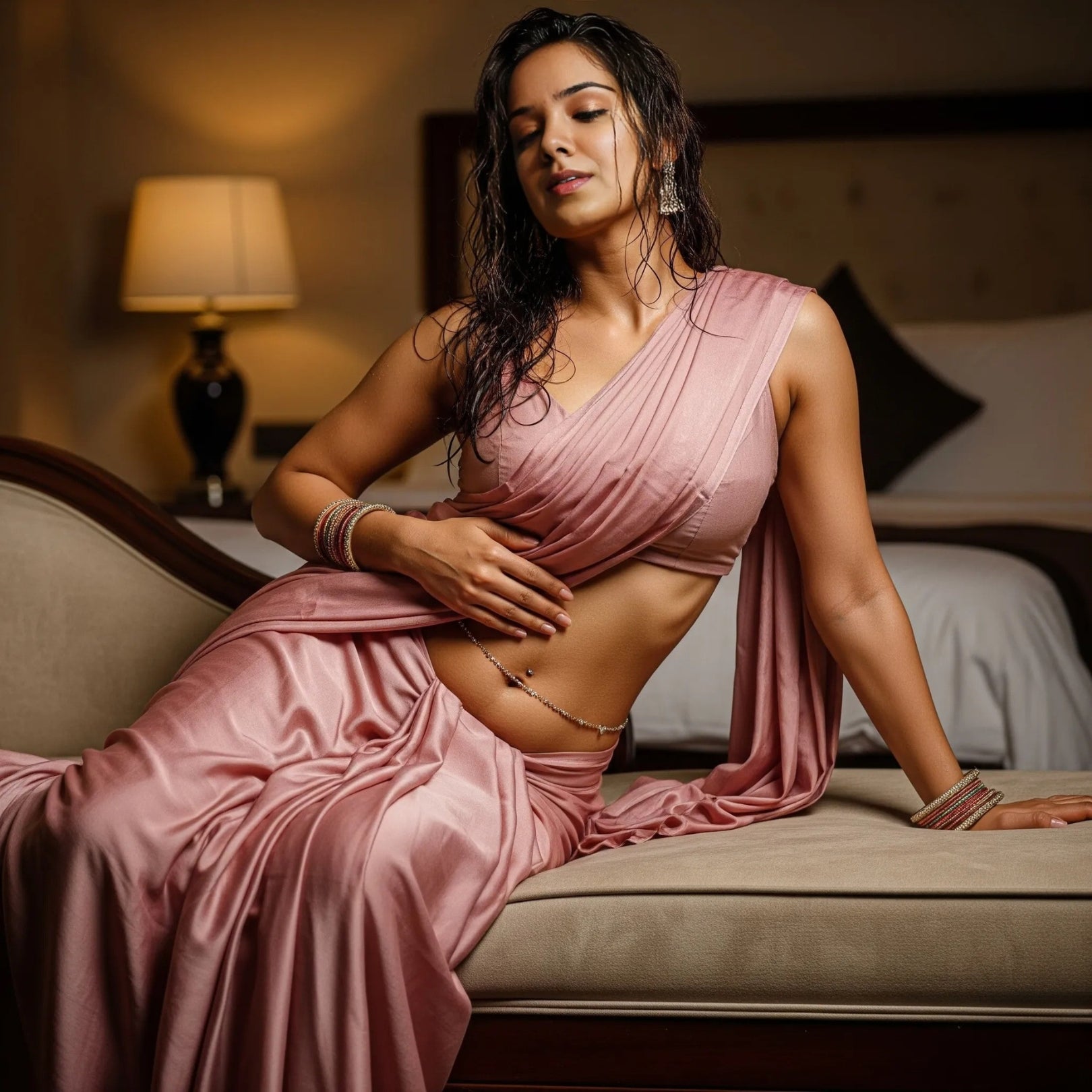Wrapped in Desire After Dark Saree