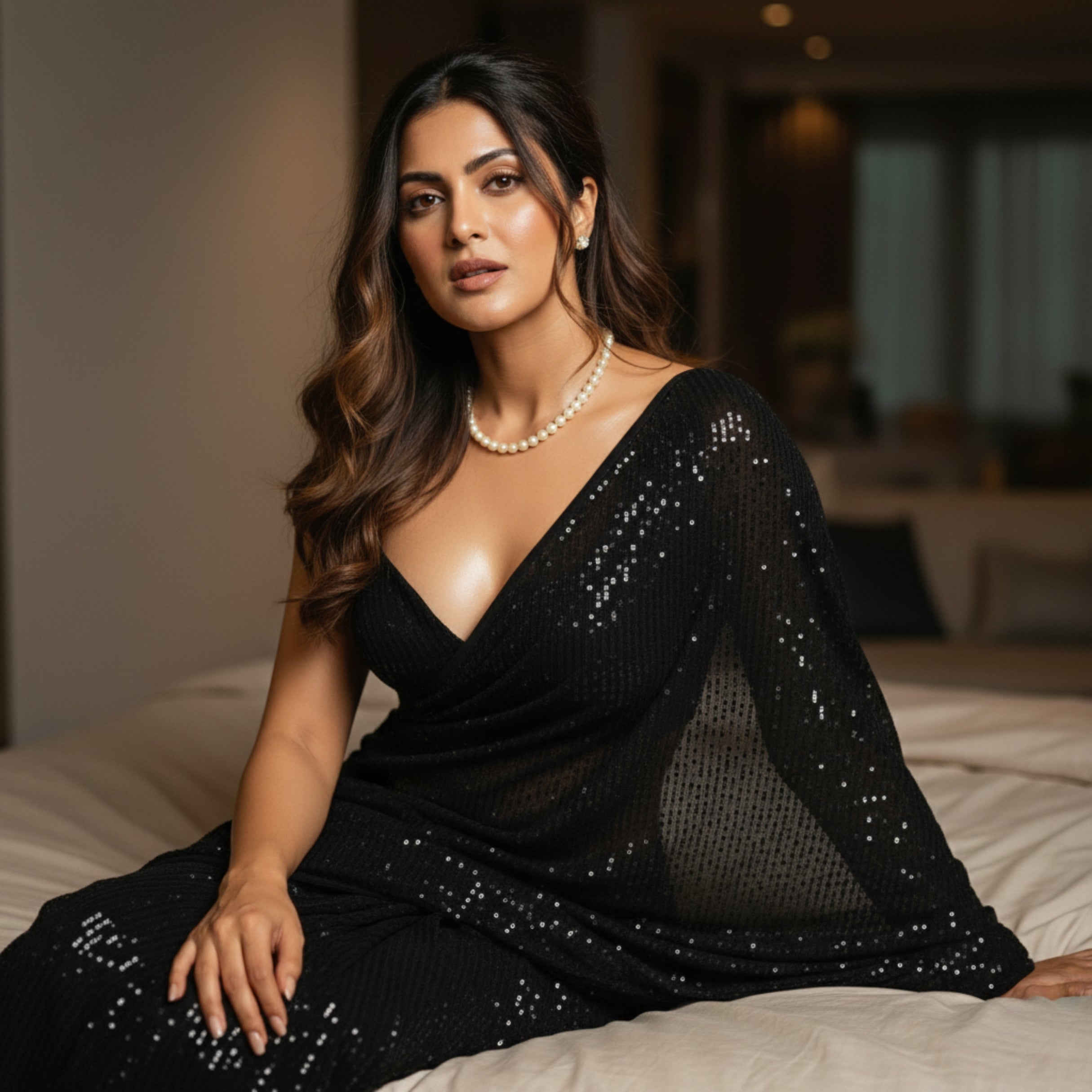 Sparkling Temptation After Dark Saree