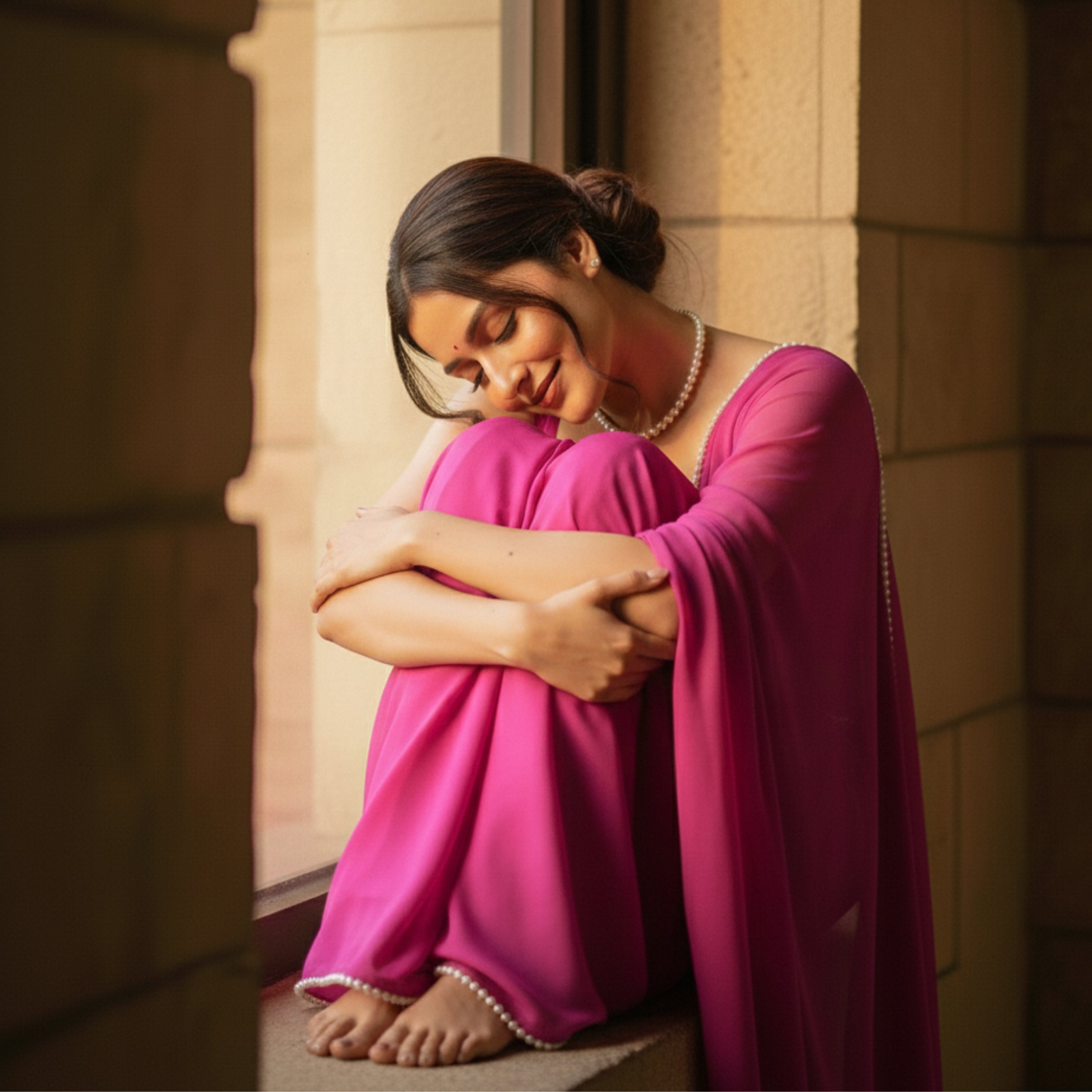 Pearl Desire After Dark Saree