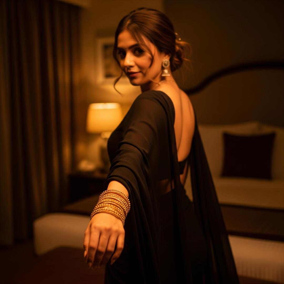 Stardust Seduction After Dark Saree