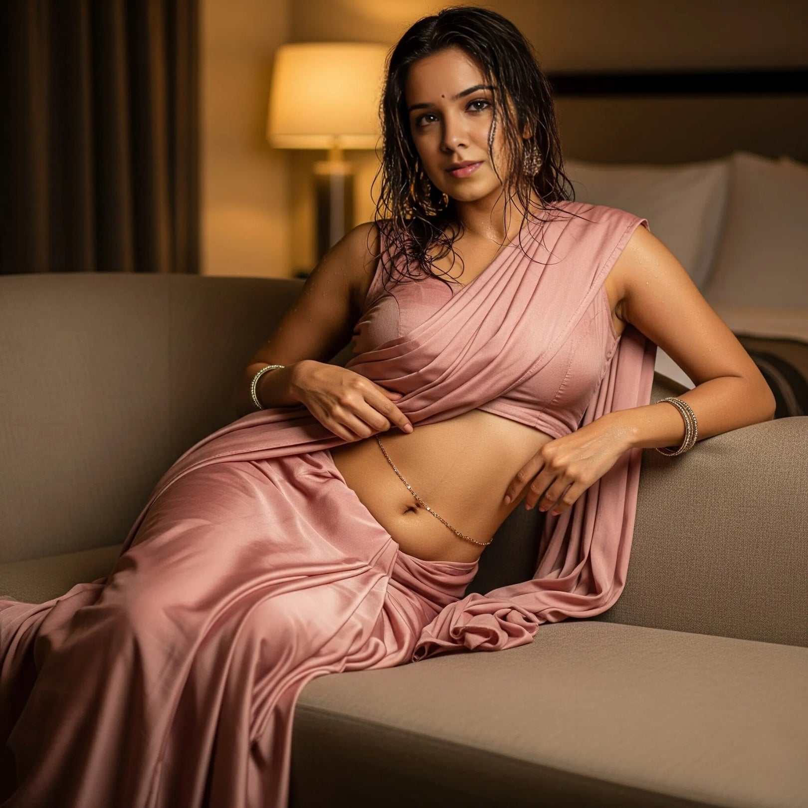 Wrapped in Desire After Dark Saree