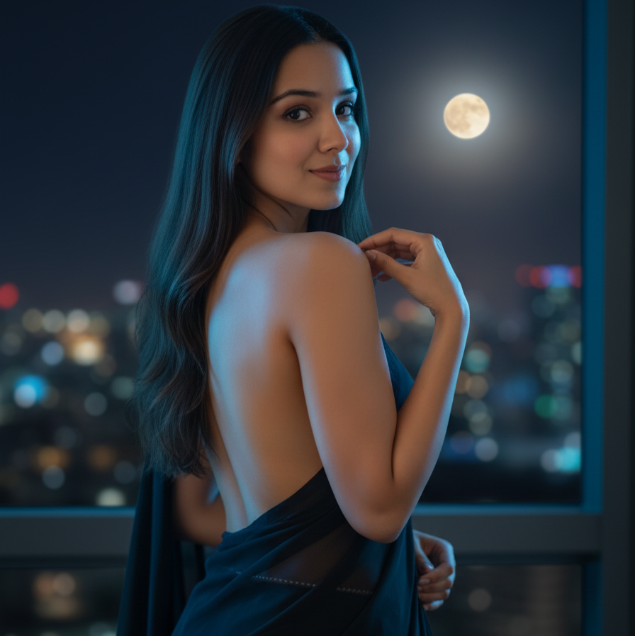 Stardust Seduction After Dark Saree