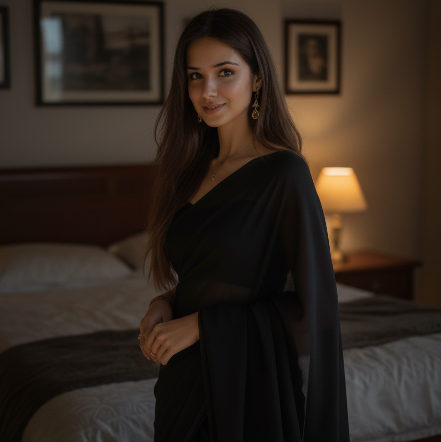 Stardust Seduction After Dark Saree