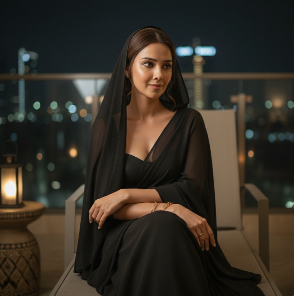 Stardust Seduction After Dark Saree