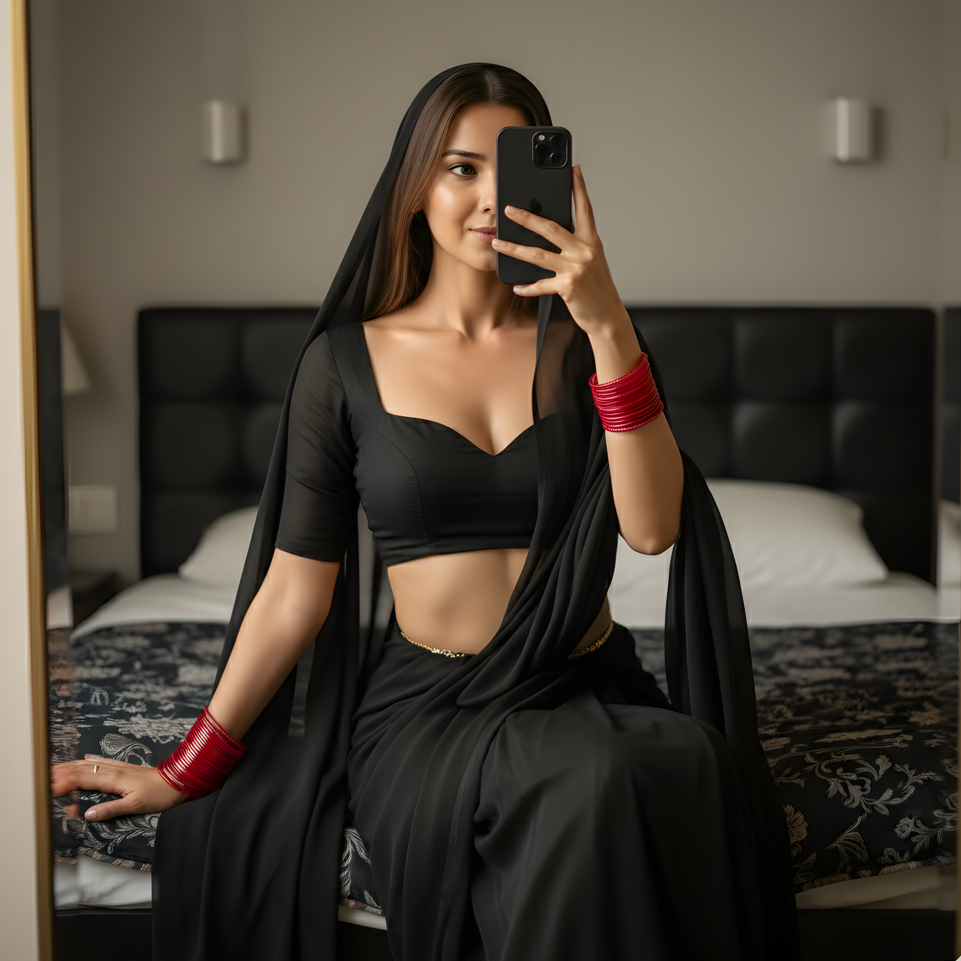 Stardust Seduction After Dark Saree