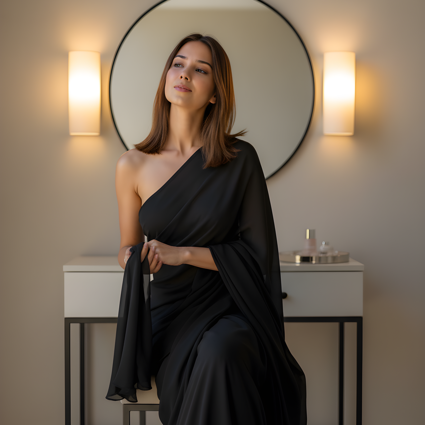 Stardust Seduction After Dark Saree