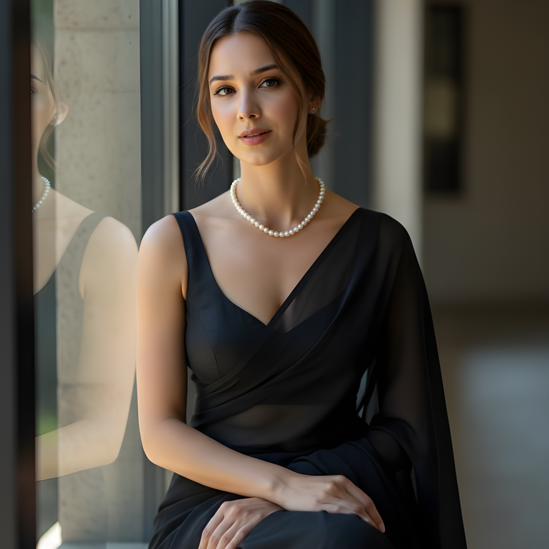 Whisper in Air Chiffon Saree