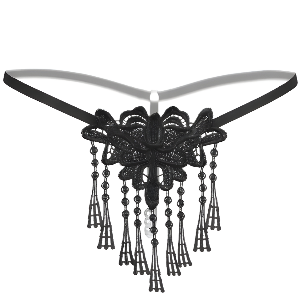 Cosmic Pearl Thong Authority of fashion