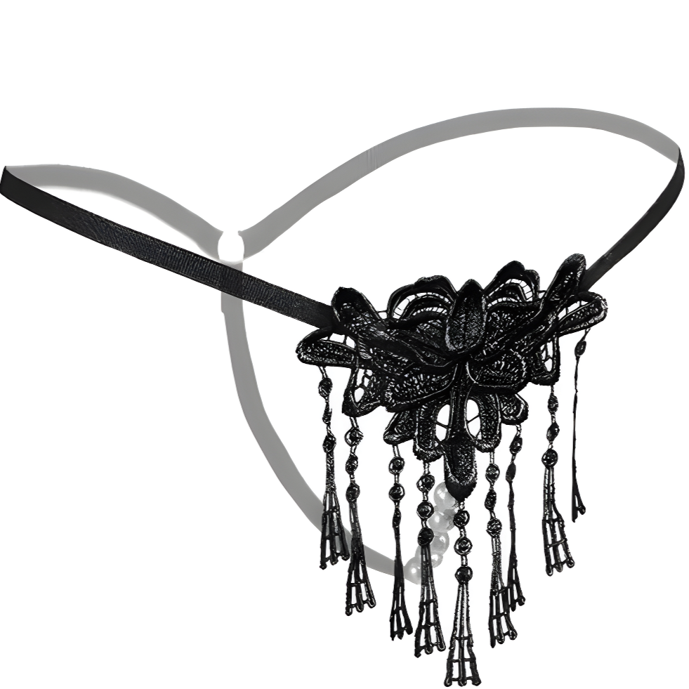 Cosmic Pearl Thong Authority of fashion