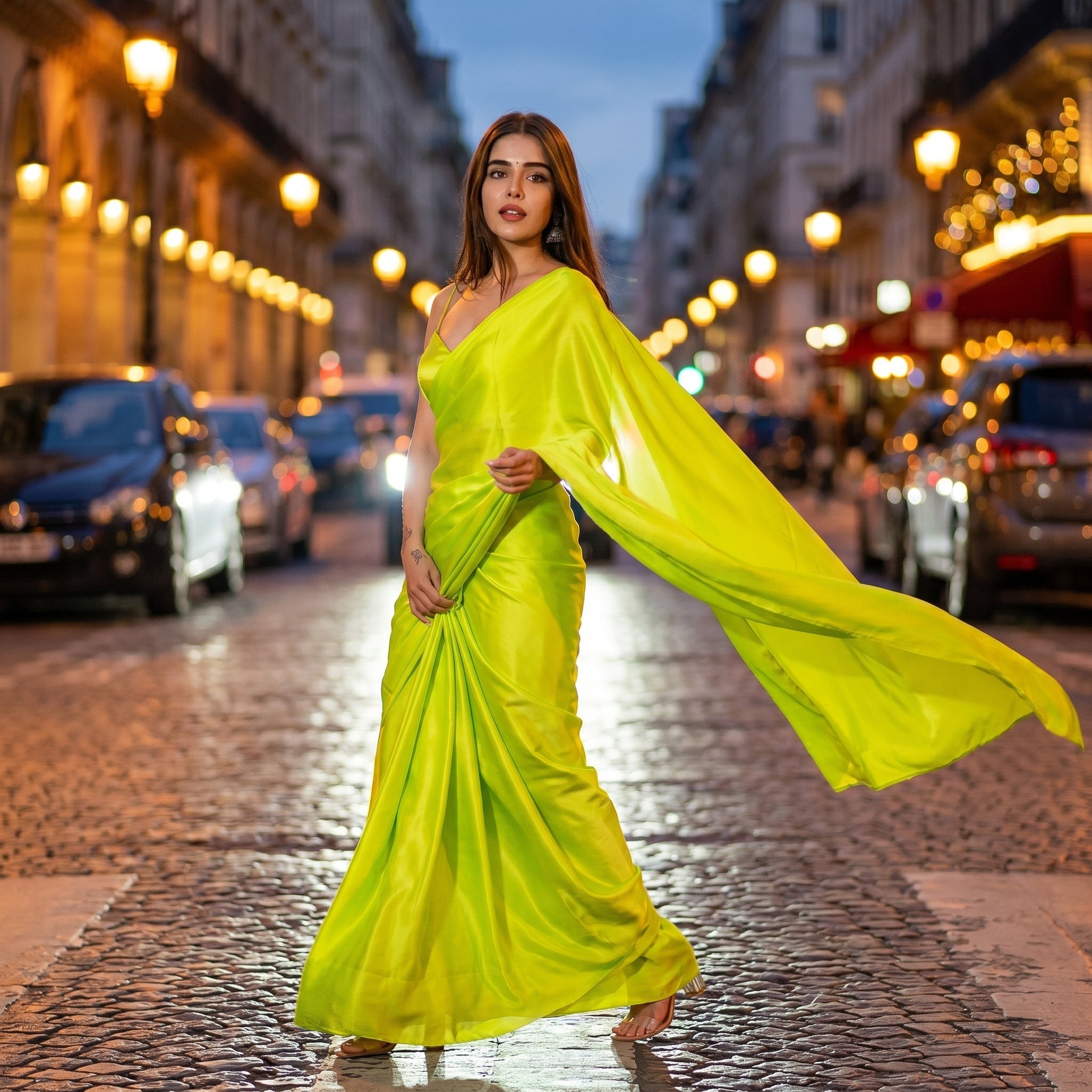 Eden Rush Chiffon Saree