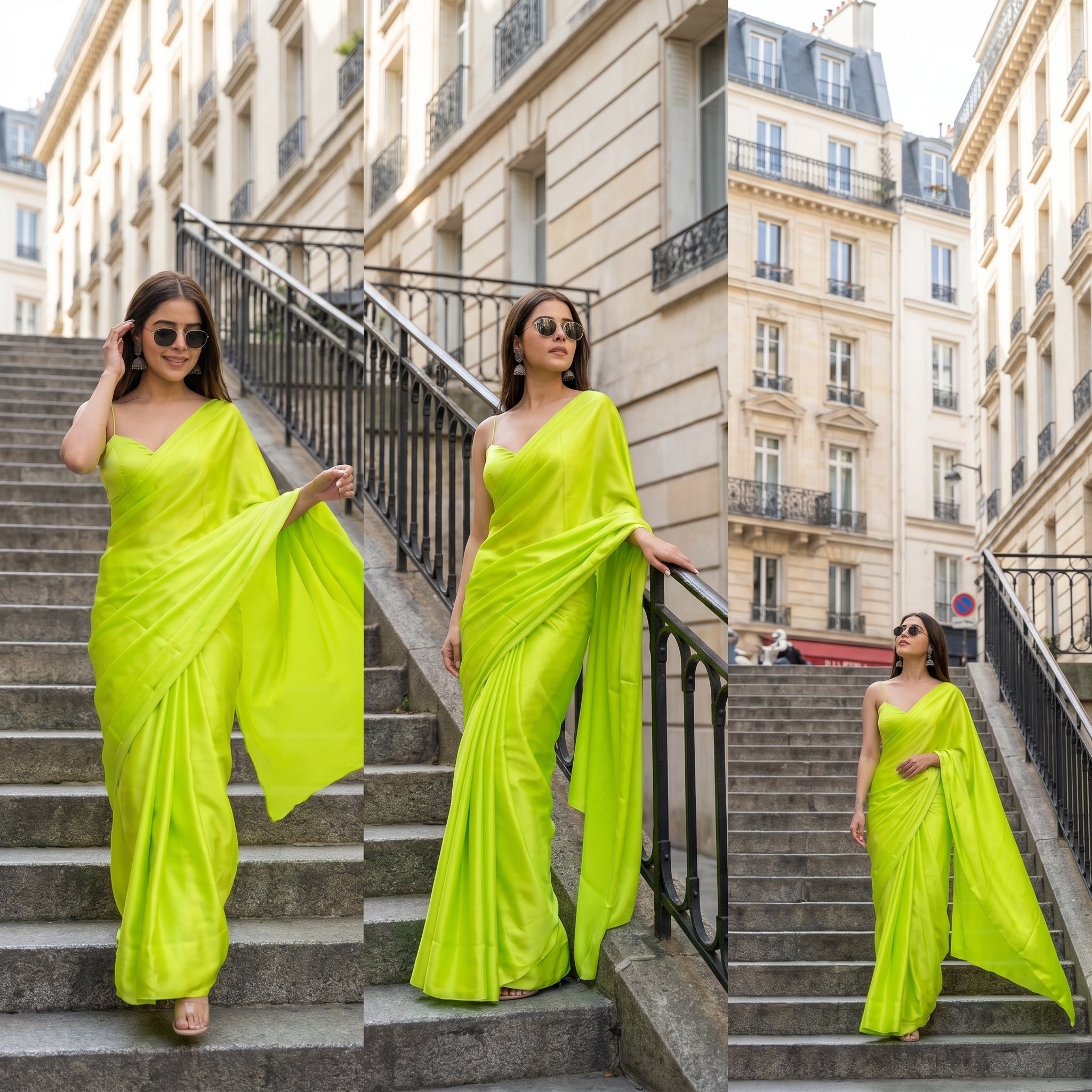 Eden Rush Chiffon Saree