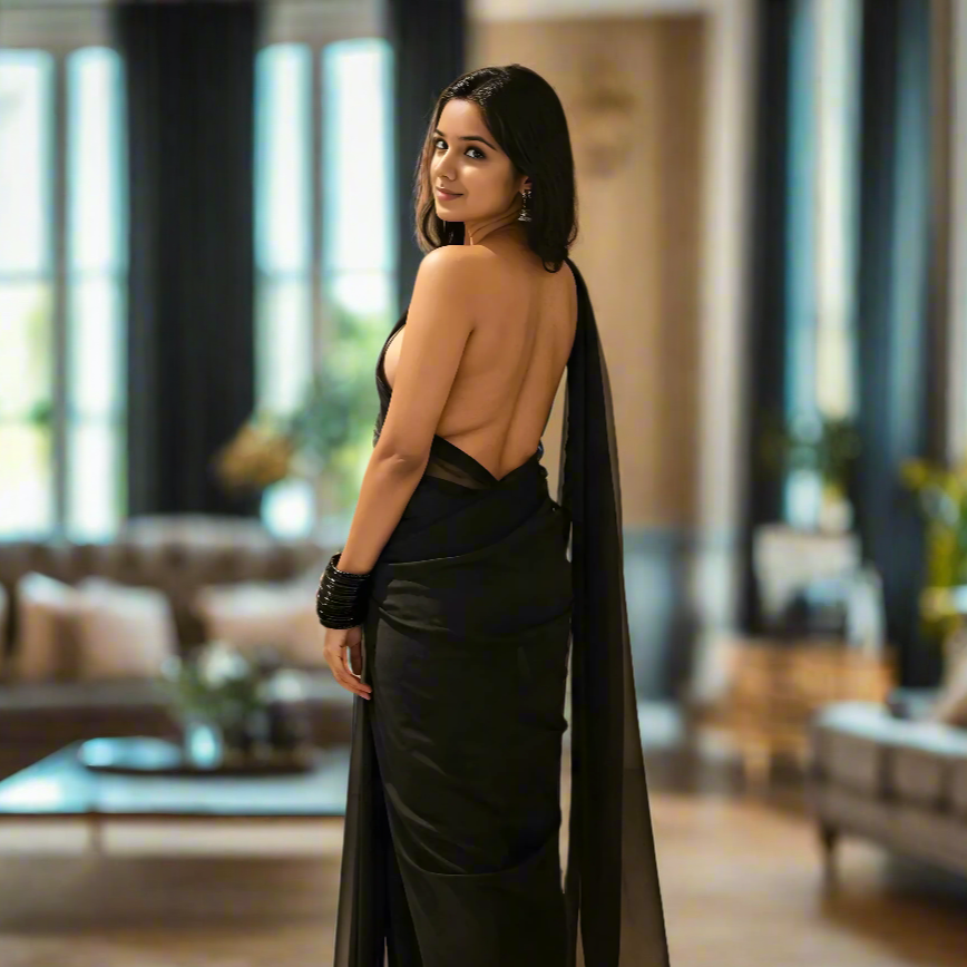 Stardust Seduction After Dark Saree