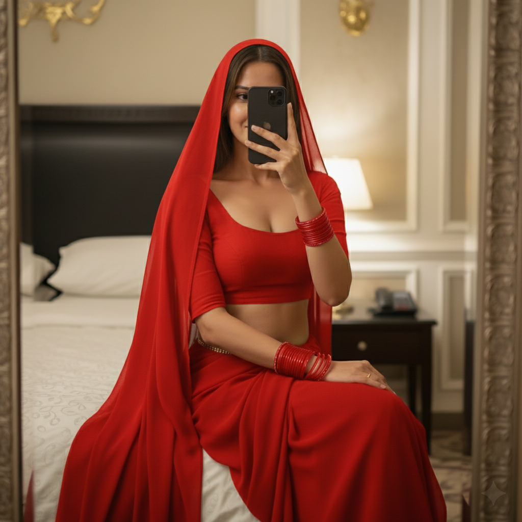 Velvet Temptation After Dark Saree
