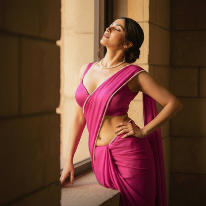 Pearl Desire After Dark Saree