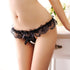 Lustrous Pearl-Accent Thong Authority of fashion