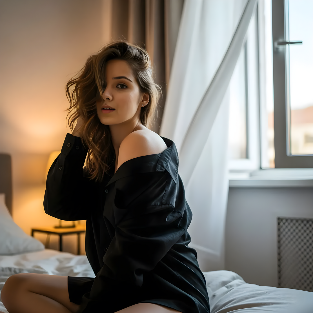 Sensual Midnight Role-play Shirt