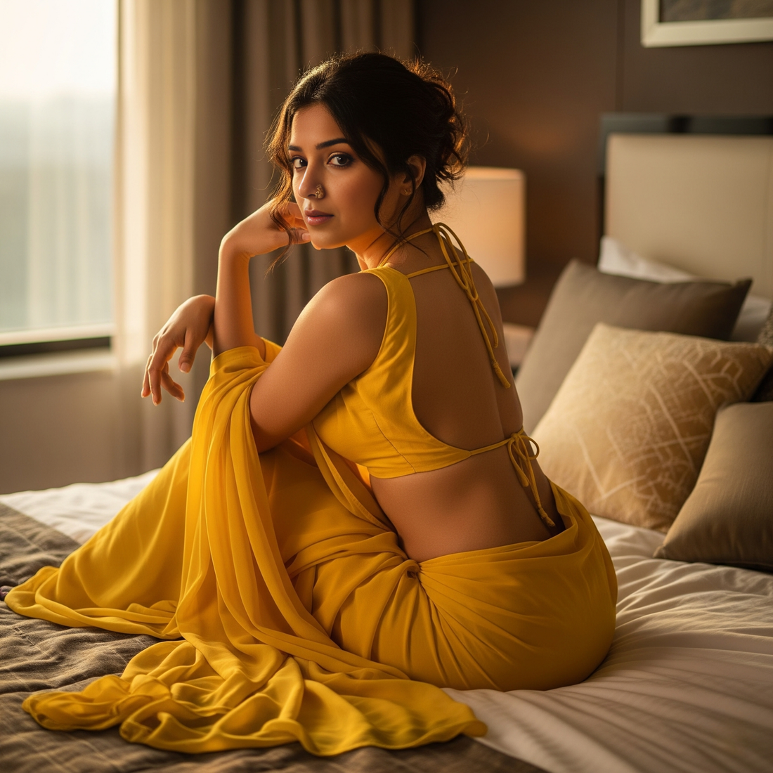 Imperia Serenity After-Dark Saree