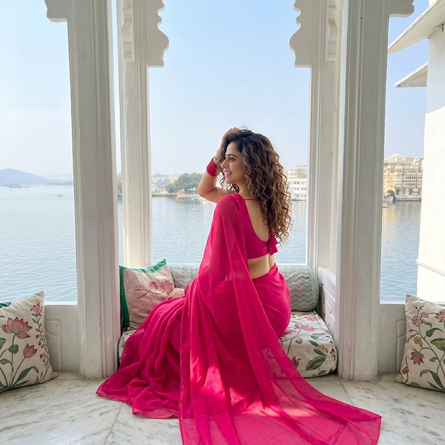 Flare Temptation Chiffon Saree