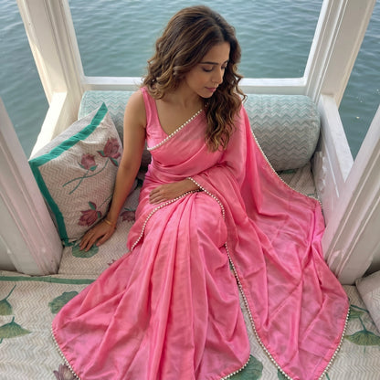 Blush Pearl After Dark Saree