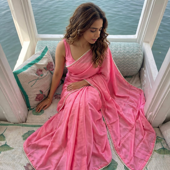 Blush Pearl After Dark Saree