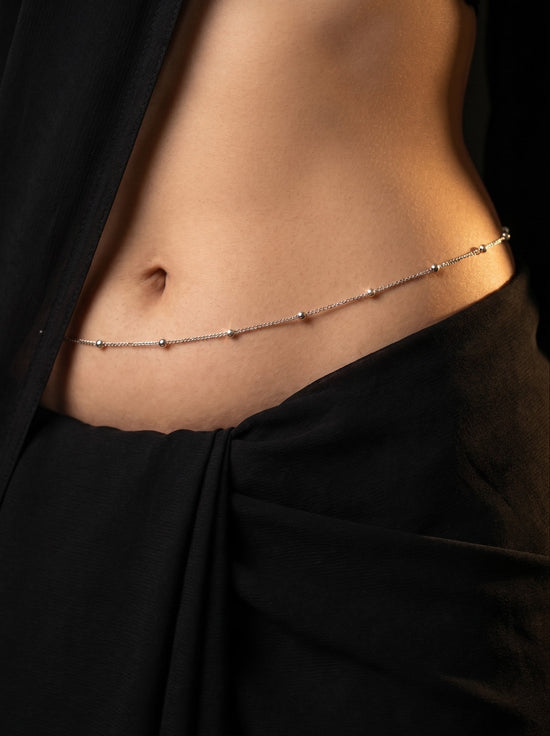 Stardust Seduction After Dark Saree with Belly Chain