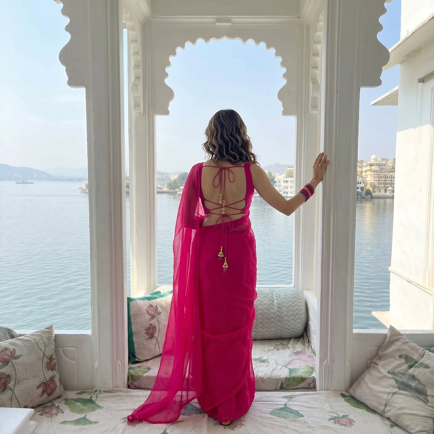 Flare Temptation Chiffon Saree