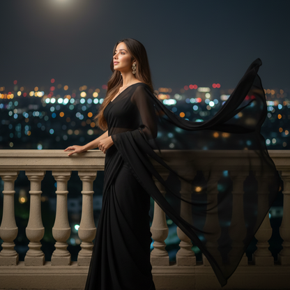 Whisper in Air Chiffon Saree