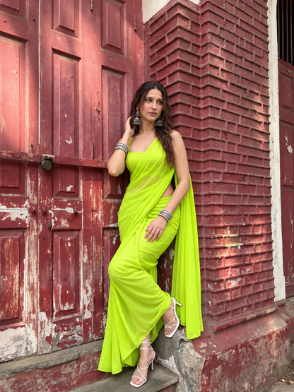 Eden Rush Chiffon Saree