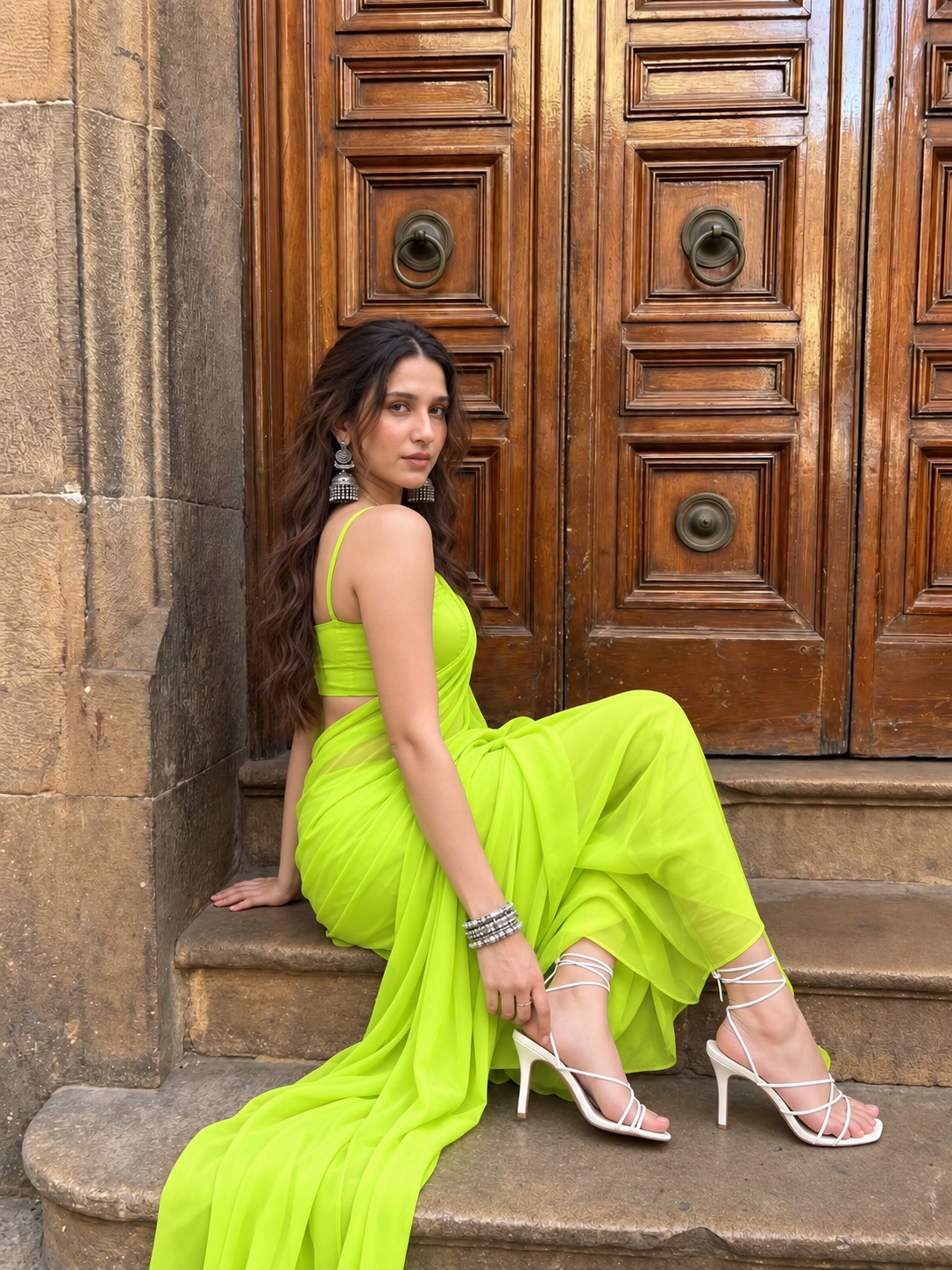 Eden Rush Chiffon Saree