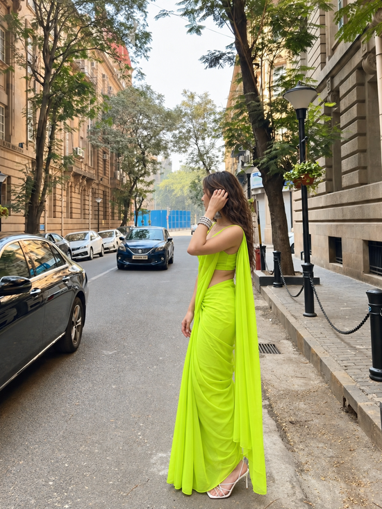 Eden Rush Chiffon Saree