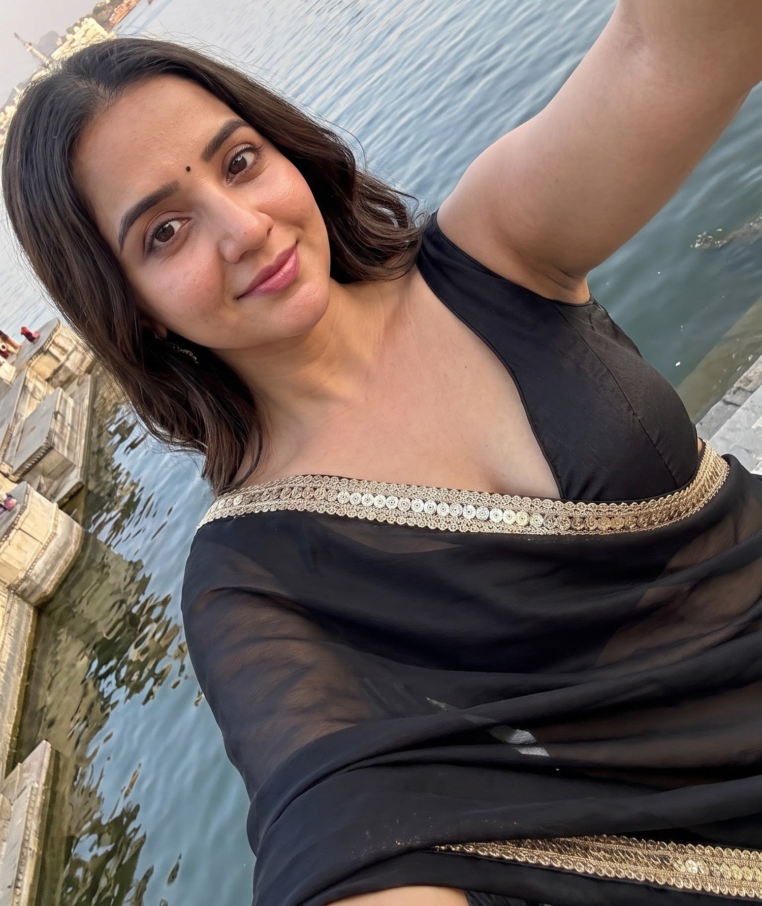 Obsidian Veil After Dark Saree