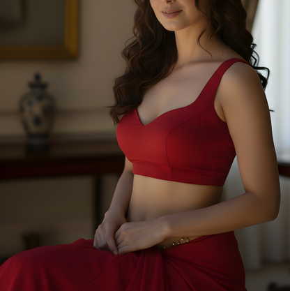 Velvet Temptation After Dark Saree