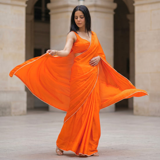 Auric Pearl After Dark Saree