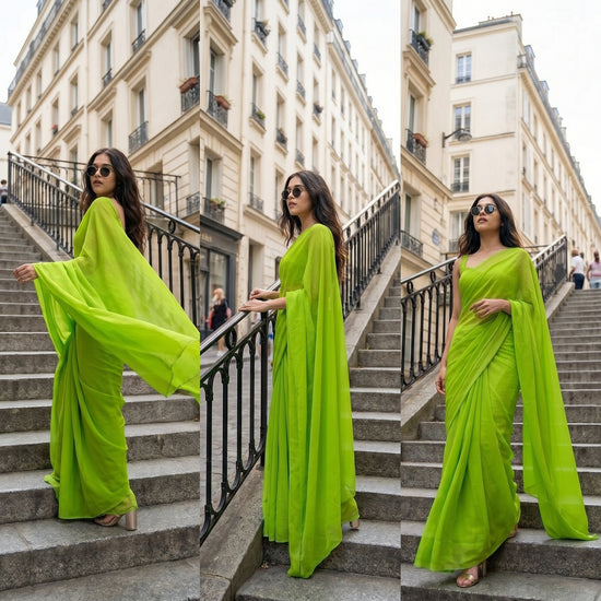 Eden Rush Chiffon Saree