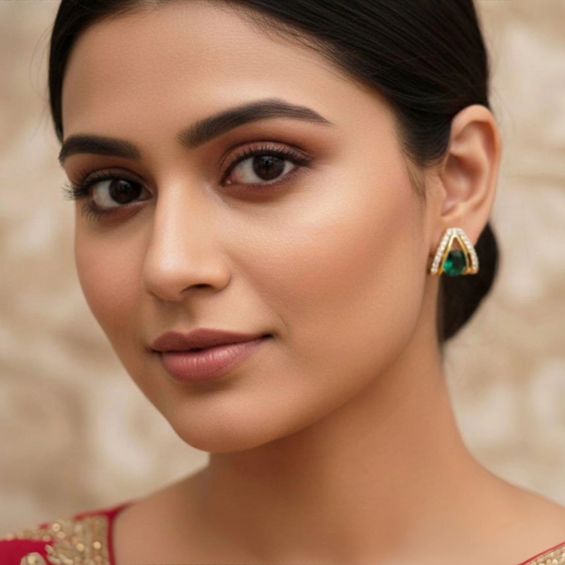 Harmonié Emerald Earrings