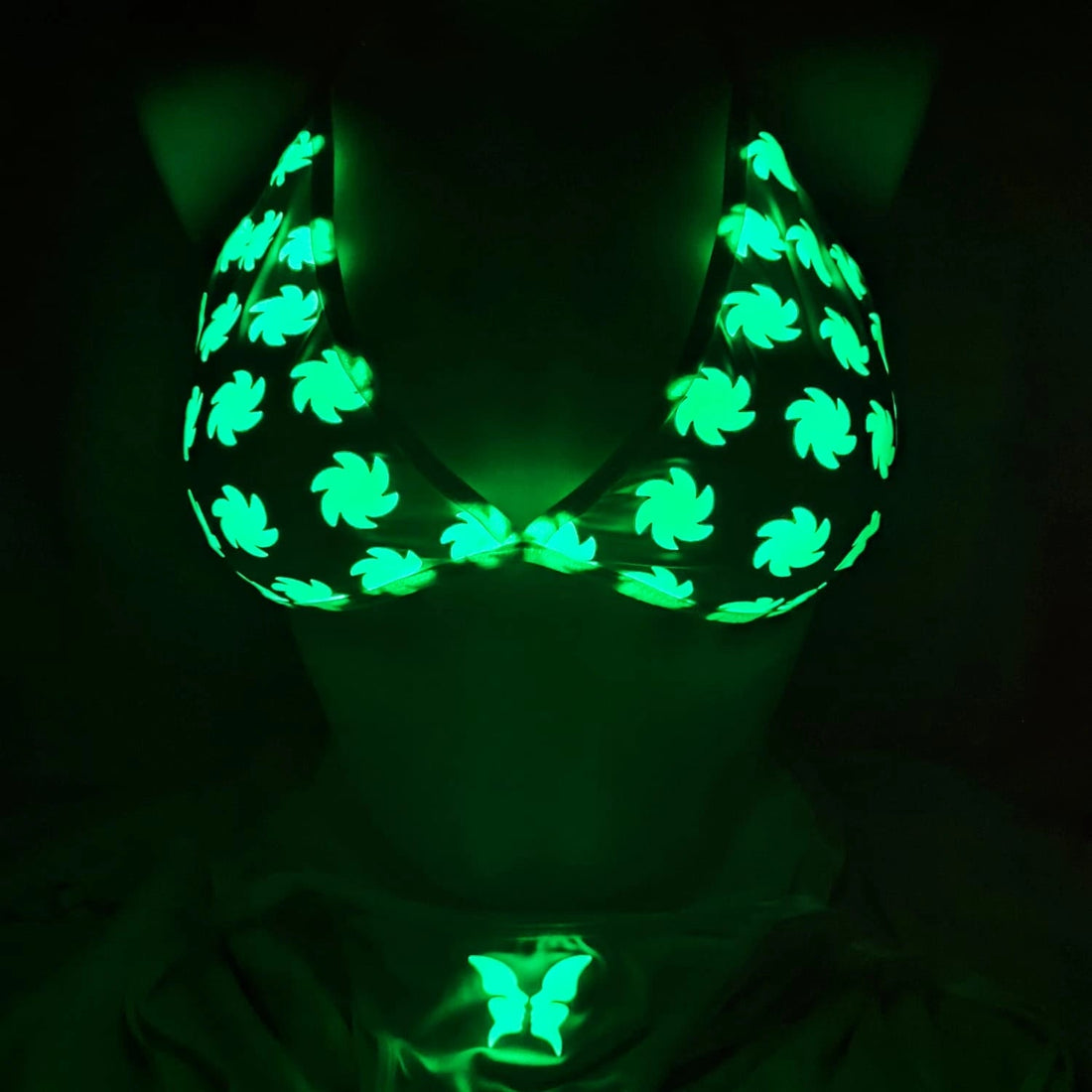 Milky Way Glowing Lingerie Set Authority of fashion