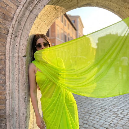 Eden Rush Chiffon Saree