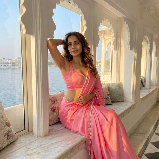 Blush Pearl After Dark Saree